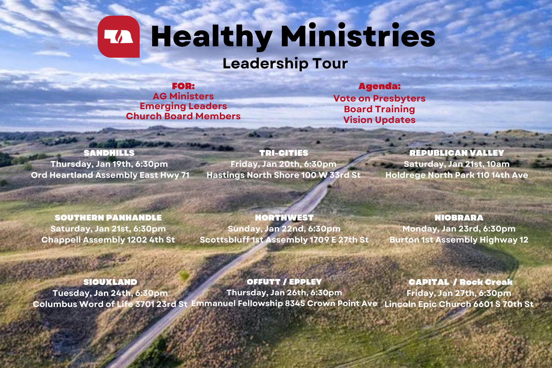 Healthy Ministries Leadership Tour NMN